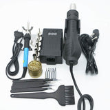 Newest 700w 220/110V Portable BGA Rework Solder Station Hot Air Blower Heat Gun 8858 Better Hand-held hot air gun repair tools