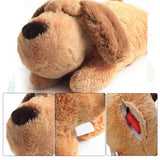 Dog Heartbeat Toy Soft Plush Toys Pet Calming Puppy Behavioral Training Aid Toy for Anxiety Relief Pet Cats Companion Pillow