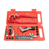 12Pcs/Set CT-2030+CT-369 Copper Brake Fuel Pipe Repair Flaring Expander Multi-Function Cars Pipe Flaring Clamp Kits