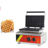 110V 220V Commercial Electric 10pcs Square Waffle Maker Machine Muffin Square Non-stick Household Waffle Machine EU/AU/UK/US