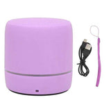 Portable Bluetooth Speaker Stereo Wireless Mini Speaker with Colorful Light Stereo Subwoofer Music Player for Outdoor Camping