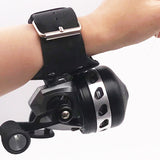 Fishing Reel Aluminum Alloy Gear Ratio 3:6:1 Suit Slingshot Outdoor Bow Adjustable Pitch Spinning Fishing Wheel Fish Dart Tool