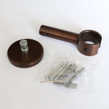 D25mm Ceiling bracket 8cm , Curtain Accessories Bracket for Window Decoration