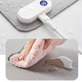 Heating Table Mat Mouse Pad Constant Temperature Anti-slip Waterproof Winter Table Warming Mat Desktop Office Tool Mouse Pad