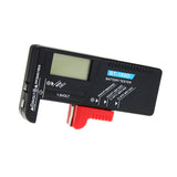 1xDigital Battery Tester Volt Checker for 9V 1.5V Button Cell Universal Rechargeable AAA AA C D Battery Testing Device Voltage