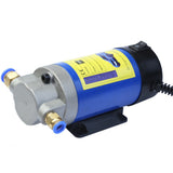 12V Electric Scavenge Suction Transfer Change Pump Motor Oil Diesel Extractor Pump 100W 4L For Car