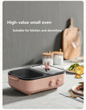 Multi-function cooking pot hot pot shabu-baking one-piece pot household electric baking pan barbecue grill