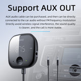 Bluetooth 5.0 car mp3 player FM transmitter receiver TF card lossless playback Car Electronics Accessories Bluetooth Car Kit