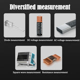 Handheld Digital Multimeter LCD Backlight Portable AC/DC Ammeter Voltmeter Ohm Voltage Tester Meter Multimetro Measurement
