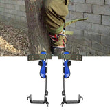 Upgrade Adjustable Height Tree Climbing Tool Spike With SafetyBelt For Rock Climbing Tree Stand Accessories