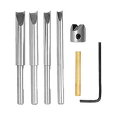 Pen Barrel Mill Trimmer Set, 7-Pieces Professional Turners Trimming System
