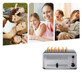 220V Commercial Electric Toaster Household 6 Slices Electric Bread Breakfast Machine EU/AU/UK/US Plug
