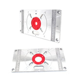 Areyourshop Router Table Insert Plate Engraving Flip Electric Rings Diy For Woodworking