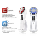 EMS Face Lifting Massager LED light therapy Wrinkle Removal Skin Tightening Hot Cool Pulse Treatment Skin Care Beauty Device