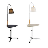 Modern lifting computer desk floor lamp living room study bedside table E27 LED 220V mobile coffee table small table floor lamp