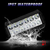 KIQUNE 12V 24V LED 36W Bar Offroad Spot Flood Combo LED Light Bar/Work Light For Truck Car SUV 4WD 4x4 Boat ATV LED Headlights