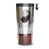 Manual Ceramic Coffee Grinder Stainless Steel Adjustable Coffee Bean Mill With Rubber Loop Ring Easy Clean Kitchen  timemore