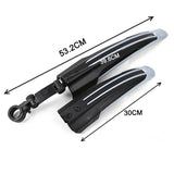 New Road Bicycle MTB Fenders Adjustable Mountain Bikes Front/Rear Mud Guards Wings Lenght 30*39.6cm Cycling Fenderset Bike Parts