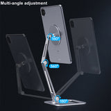 Suspension Magnetic iPad Stand Adjustable iPad Holder For iPad Pro 11/12.9'' iPad Air Mini Aluminum Desktop Magnetic iPad Stand