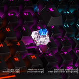 87 Keys Gaming Wired Mechanical Keyboard Blue Switch RGB Backlit Teclado Gamer for PC Laptop