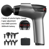 Massage Gun Smart Hit Fascia Gun Electric Neck Massager Tool for Body Massage Relaxation Fitness Muscle Pain Relief