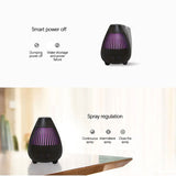 Tuya Smart Wifi Essential Oil Diffuser Wood Grain Wireless Air Humidifier Voice Control Alexa Google App For Room Bedroom Home