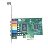 PCI-E CMI8738 5.1 Channel Stereo Sound Card PCI Sound Card Support Win XP/Win 7/Win 8/Win 10