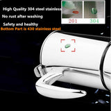 Italian Coffee Maker Induction Cooker 300ML 304 Stainless Steel Espresso Coffee Maker Coffee pot Moka Pot Italian Coffee Machine