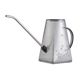 Home Durable Garden Supplies Stainless Steel Lightweight Long Spout Indoor Flower Plant Watering Can Outdoor Detachable Shower