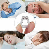 50PCS Silicone Nose Clip Magnetic Anti Snore Stopper Silent Sleep Non Snoring Solution Aid For Sleeping