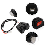 1Pc Motorcycle USB Charger Safe Nice Chic Device Charger Tool Part