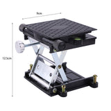 Adjustable Aluminum Router Table Lab Lifting Plate Stand Platform Workbench Woodworking Engraving Lab Lifting Stand Tools