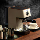 Espresso Coffee Machine Italian Coffee Maker Semi-Automatic 20bar Pump Pressure Cappuccino Latte With Steam Milk Frother