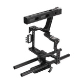 Aluminum Camera Cage Camera Cage Multi Interface Multi Purpose with Top Handle for Sony A6300