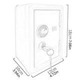 Household Insurance Box Mini Metal Safe Creative Piggy Bank Key Insurance Cabinet Desktop Decoration