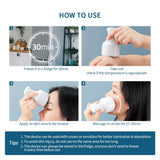 Face Ice Compress Skin Calming Ice Cooler Sunburn Redness First Aid Reduce Edema Swelling Shrink Pore Facial Cooling Massager
