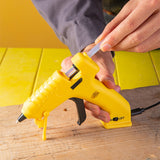 3.6V Wireless Hot Melt Glue Gun 8W USB Rechargeable Lithium Battery Cordless Glue Gun with 7mm Glue Sticks Craft Repair Tool Gun