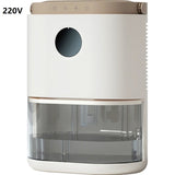 220V 2L Mini Electric Dehumidifier Household Portable Dehumidifier Air Dryer For Dedroom Bathroom