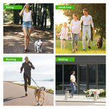 Multi Dog leash Nylon Reflective Hands Free For small big Dogs cat explosion-proof waist retractable lead leashes Dog Supplies