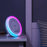 WILIT Smart Music Speaker LED Night Light Touch Control Wireless Charging Portable child Bedroom RGB Dimmable Bedside Lamp