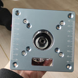 Universal Aluminium Router Table Insert Plate Woodworking Benches Wood Router Trimmer Models Engraving Machine For Makita