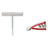 1 Pcs Racket String Assistance Badminton Puller Stringing Machine Tool &amp; 1 Pcs Starting Clamp Racket Stringing Tools