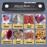 Vacuum Food Sealer Wet and Dry Vacuum Packing Machine Strong Suction Food Sealing Storage Kitchen Tool Vegetables Fruits Meat