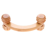 Handheld Wooden 4 Wheels Rollers Massager Body Arm Back Massager