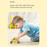 Kids Camera 32G New 4800W Pixel Touch Screen WIFI Dual Camera Cartoon Car Digital Video Photo Camera Toy Children Boy Xmas Gift