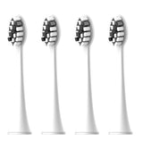 8Pcs Replacement Toothbrush Heads for Seago S2/E8/EK9/C8/S1/S6/S/E/C/EK Electric Toothbrush Heads, White+Black & Black