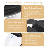 Electric Knee Joint Massager LCD DisplayTouch Automatic Vibration Infrared Heating Physiotherapy Pain Relief Rehabilitation