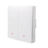 Smart Light Switch LED Push Button Switch Universal WiFi Remote Control for Relay Controller UK EU Plug
