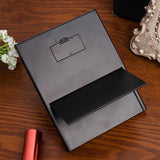 Tri-Fold Makeup Mirror with LED Light Portable Travel Compact Pocket Mirrors Travel Fold Cosmetic Mirror KG66