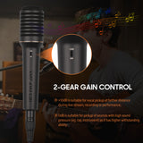 TAKSTAR Professional Cardioid Condenser Microphone with Clamp XLR Cable Leather Pouch Aluminum Case for Studio Live Stream